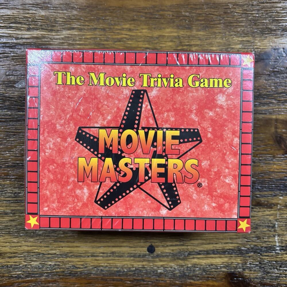 MOVIE MASTERS 1980’s and 1990’s TRIVIA GAME New In Box. Sealed.